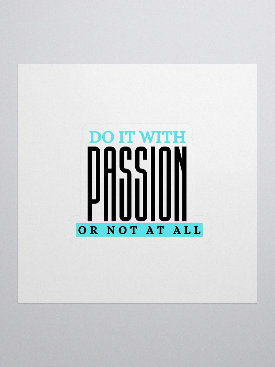 Do It With Passion Sticker product image (1)