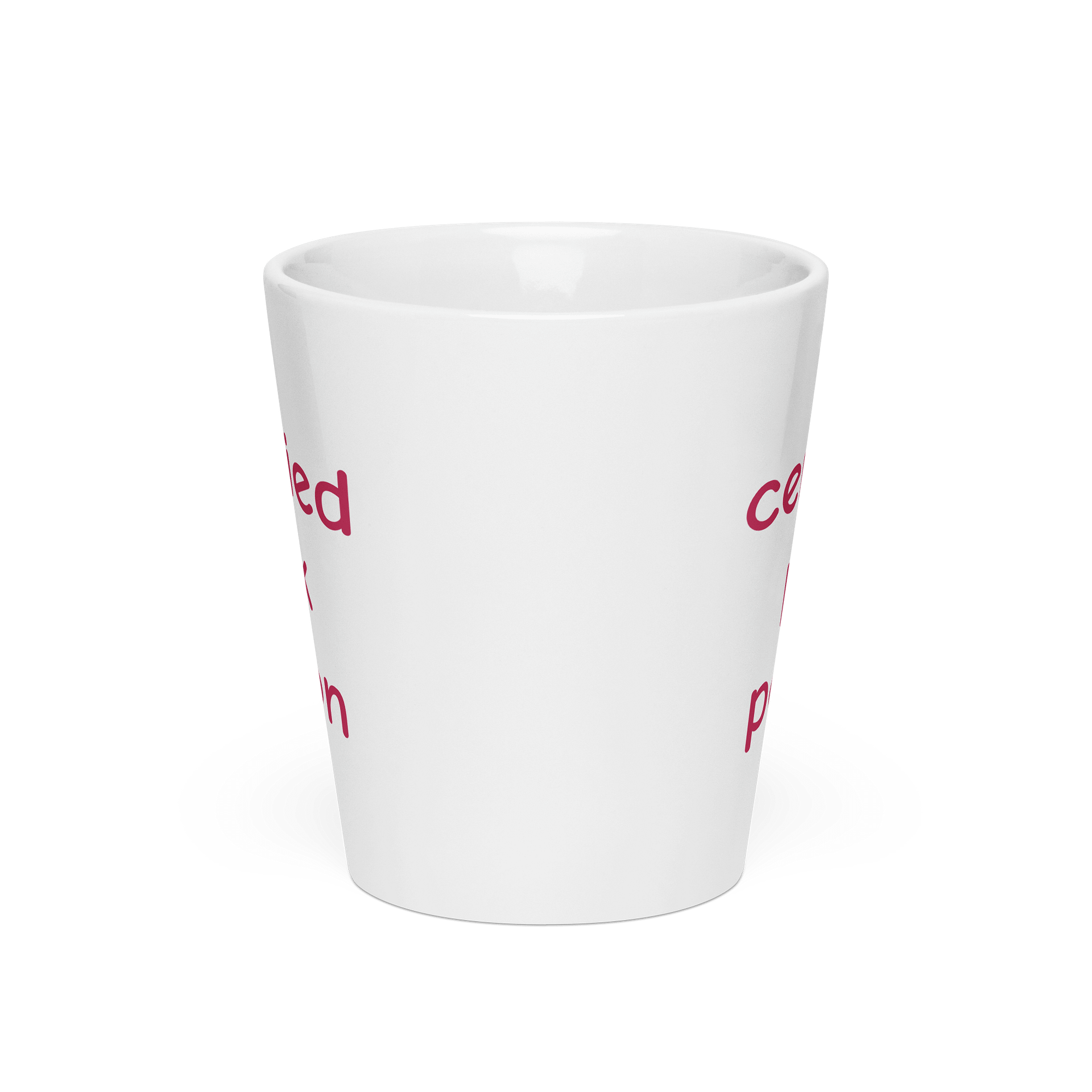 Certified Pink Person Latte Mug 12oz product image (3)