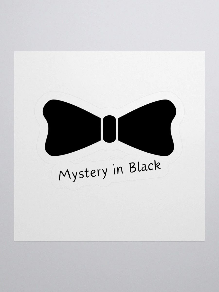 Mystery in Black kiss cut sticker 012 product image (3)