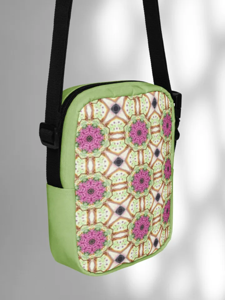 Floral Kaleidoscope Crossbody Bag product image (2)