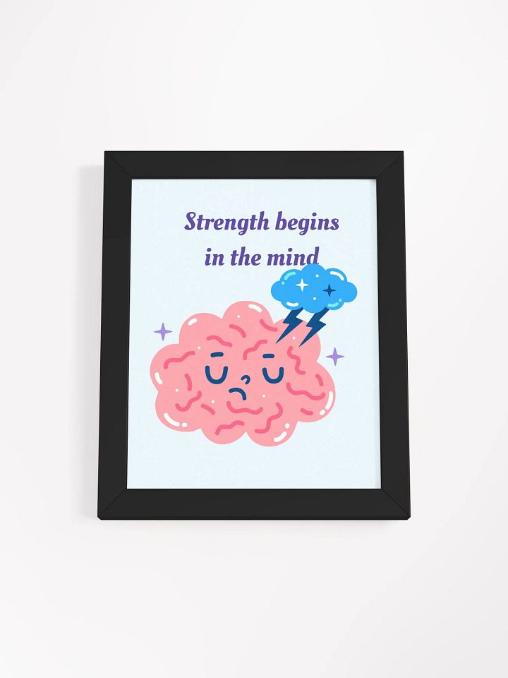 Mind's Power Framed Poster product image (1)