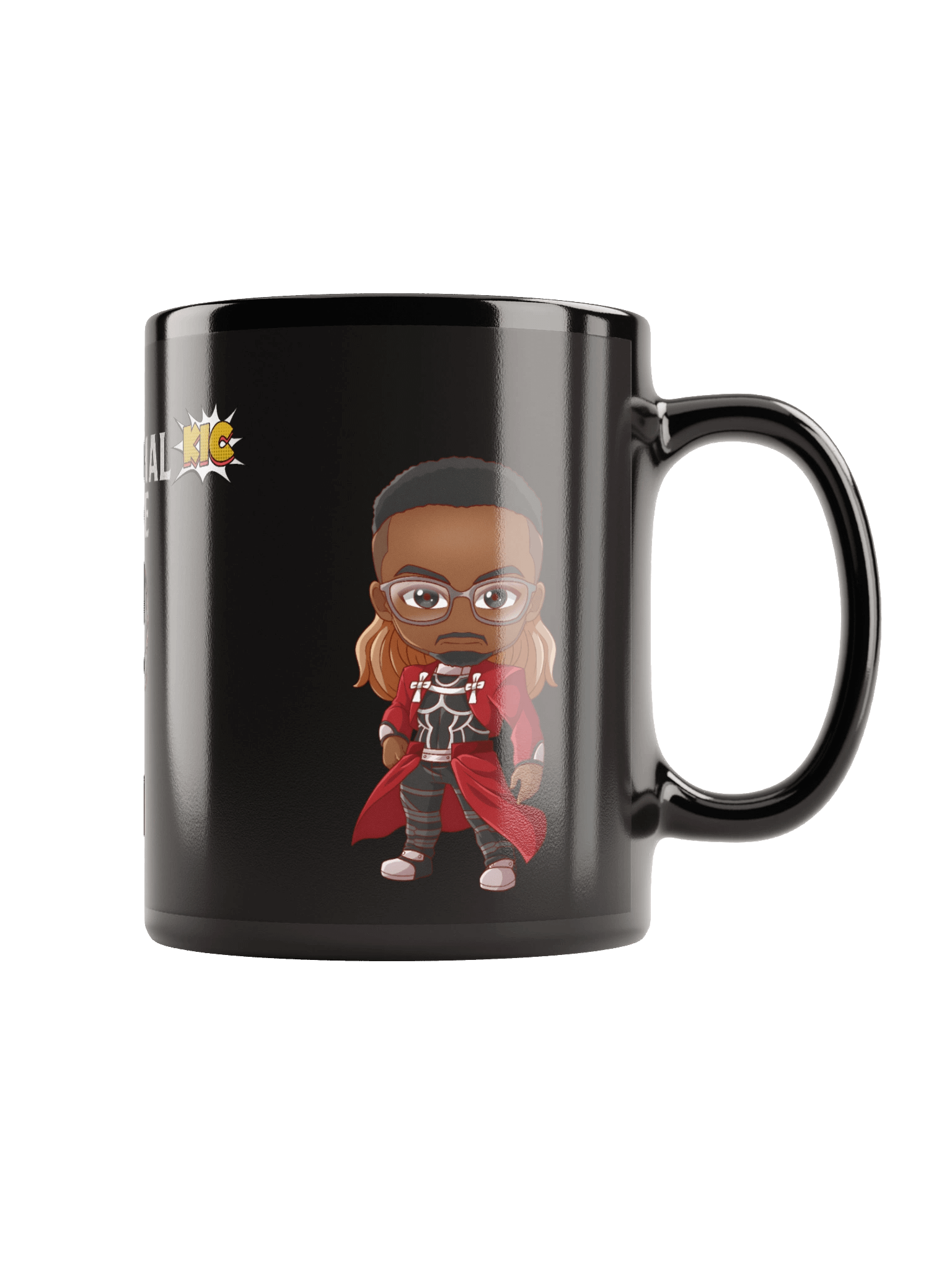 Bernthal Mode Black Glossy Mug product image (1)