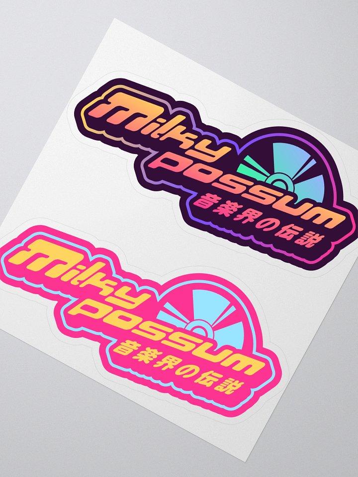 Milky Logo Stickers product image (2)