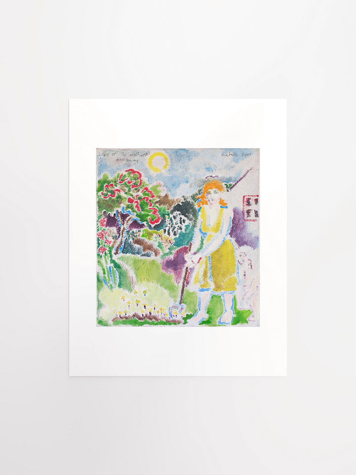 Eve of the Northwest Gardening 1987 print product image (3)