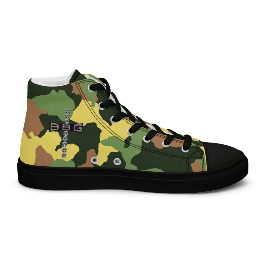 Camouflage BBG High Tops - Black Soles product image (9)