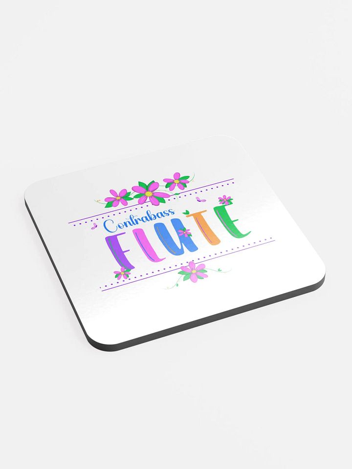 Floral Flute Coaster - Contrabass product image (2)