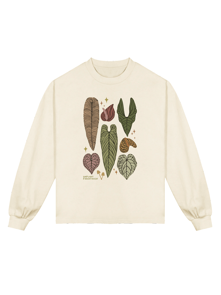 ANTHURIUM COLLAGE (front only) - Premium Heavyweight Long Sleeve product image (1)