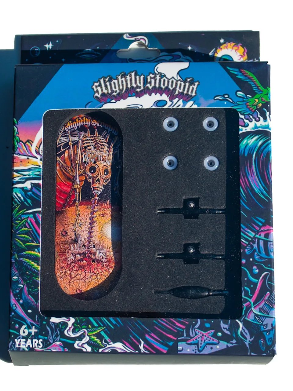 LC BOARDS X SLIGHTLY STOOPID 98X34 TOP OF THE WORLD FINGERBOARD COMPLETE product image (2)
