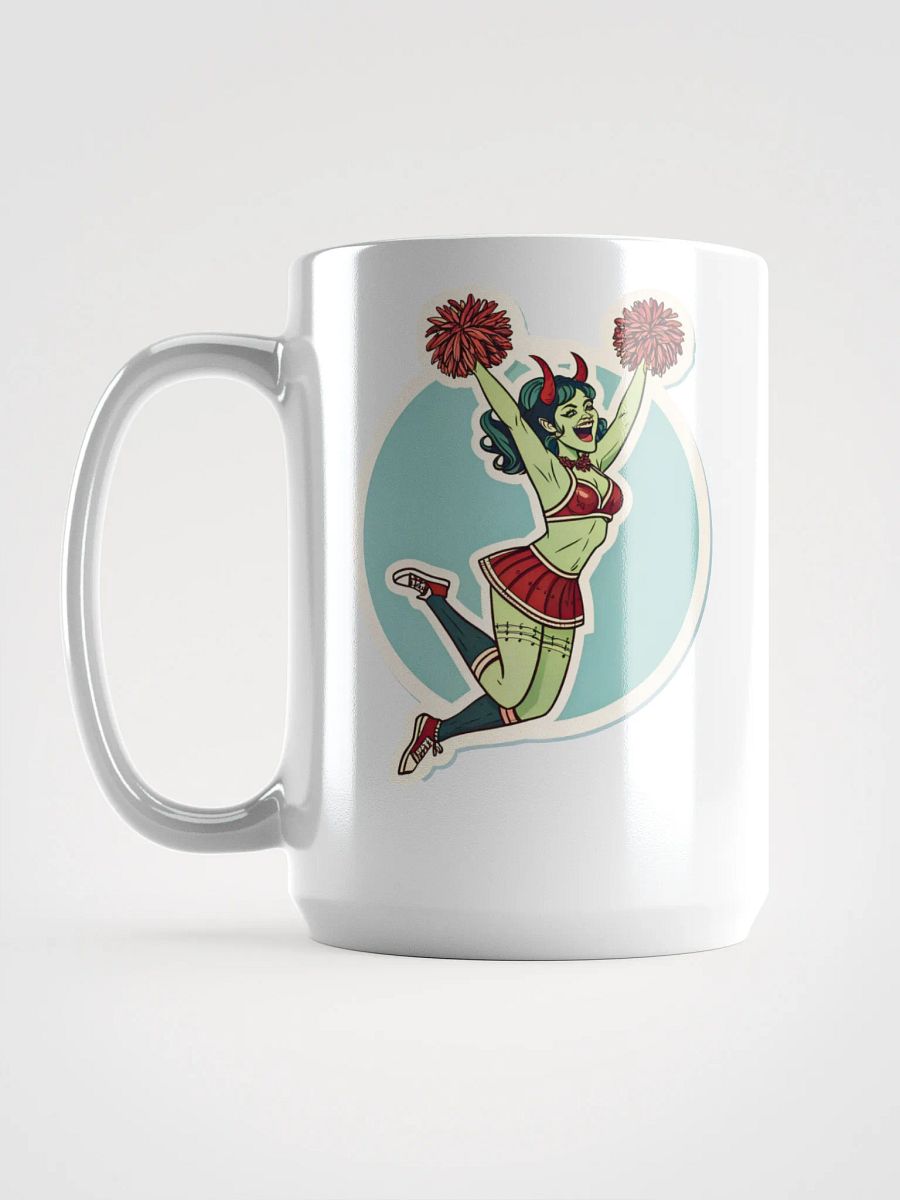 Zombi satanic Cheerleader pinup girl Mug product image (6)