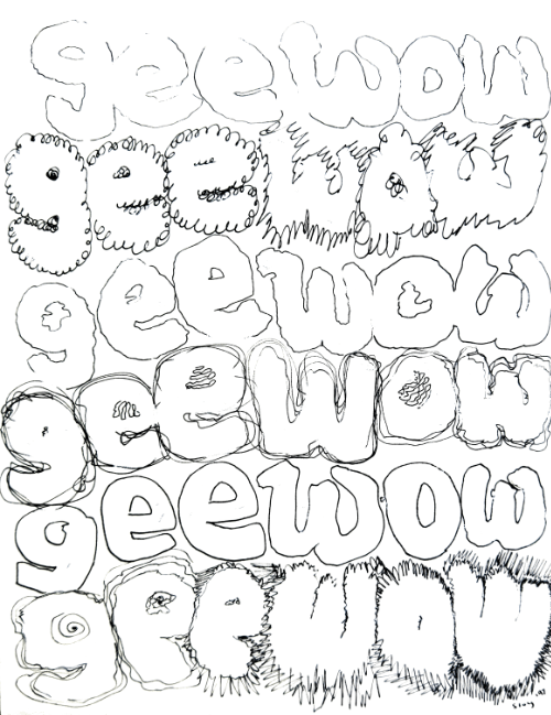 Gee Wow Print product image (1)