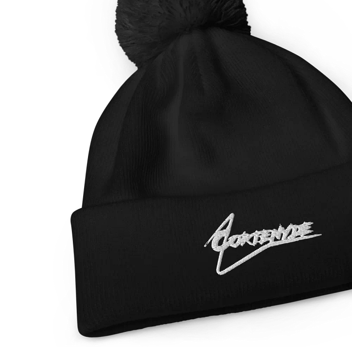 Cortenyde Embroidered Pom Pom Beanie product image (2)