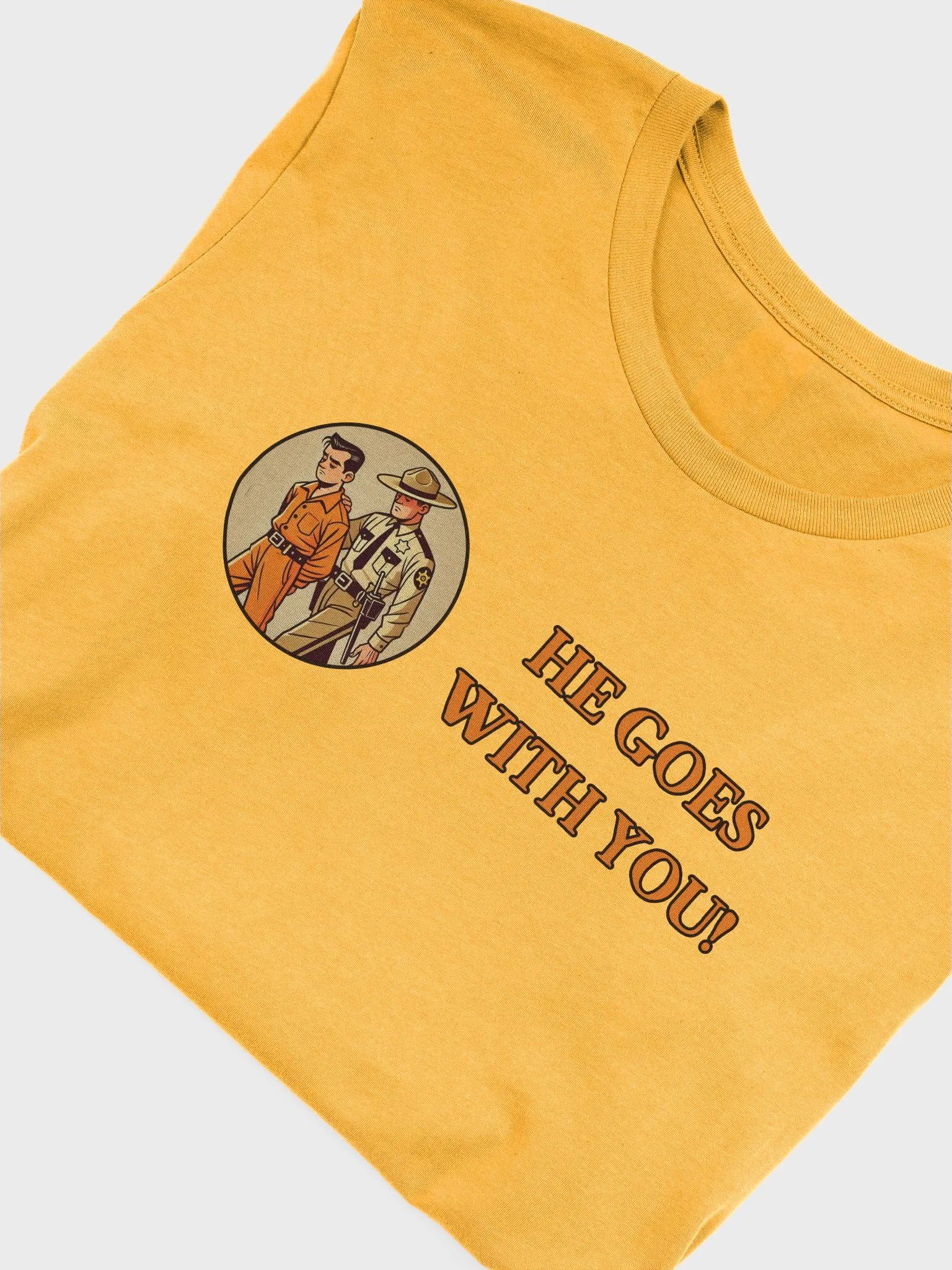 He Goes With You! Short Sleeve T-Shirt product image (1)