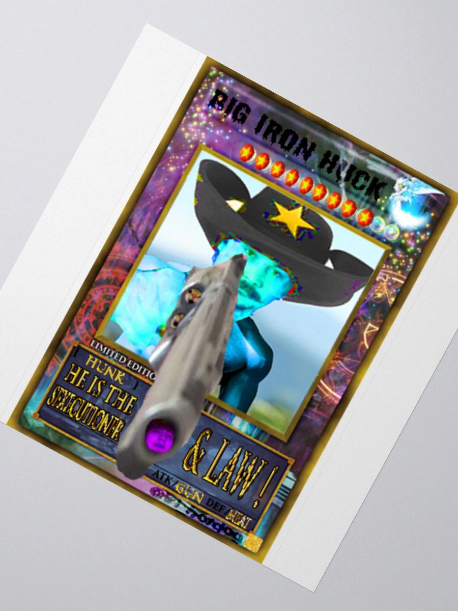 BIG Iron Huck Sticker product image (4)