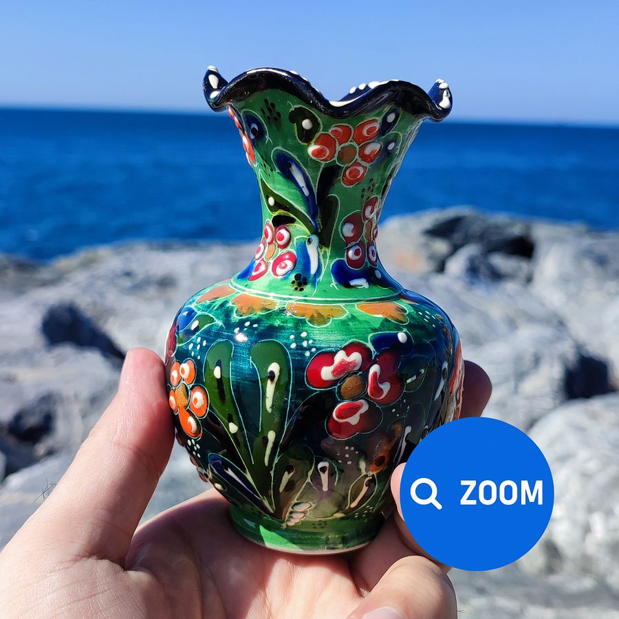 Handmade Small Ceramic Vase – Perfect for Flowers & Home Decor product image (3)
