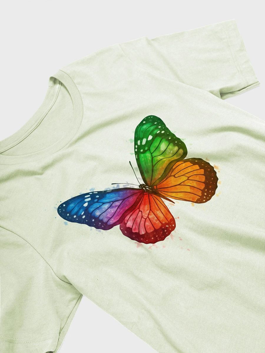 Rainbow Butterfly Watercolor Tee product image (3)