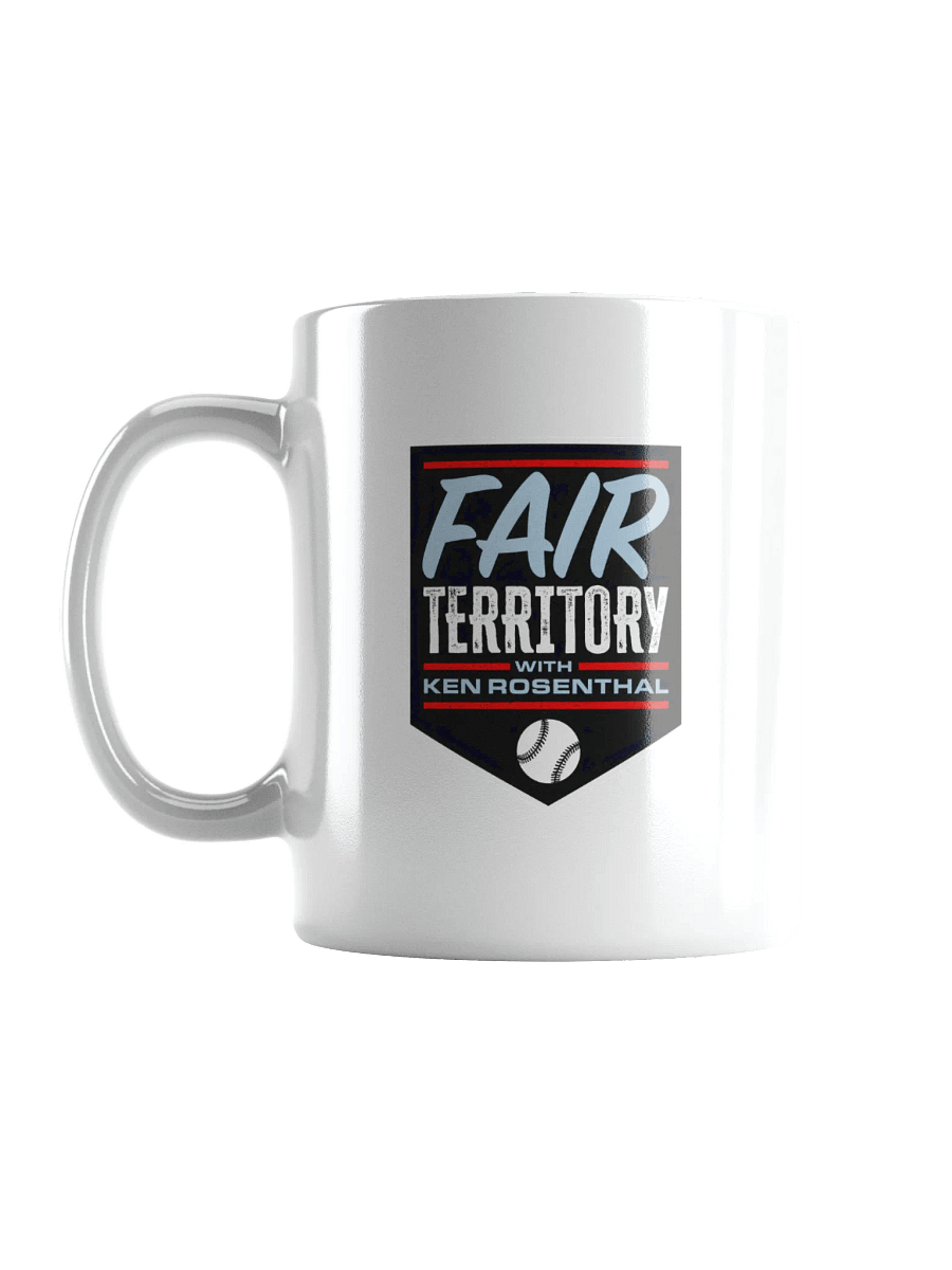 Fair Territory with Ken Rosenthal Glossy White Mug product image (6)