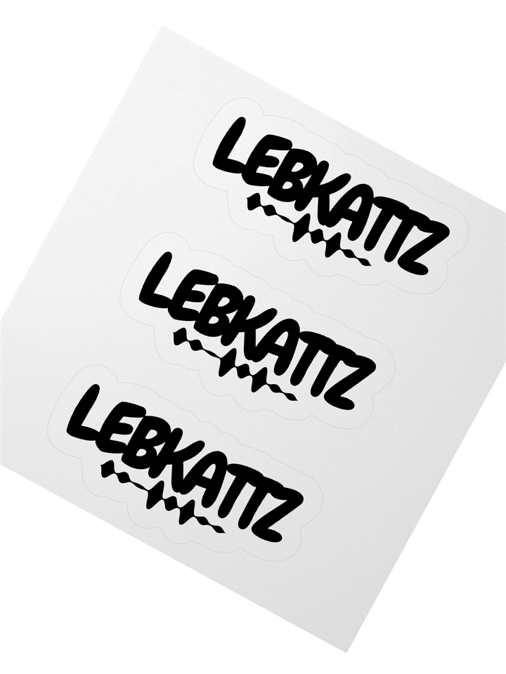 DJ LebKattz Logo Stickers product image (2)