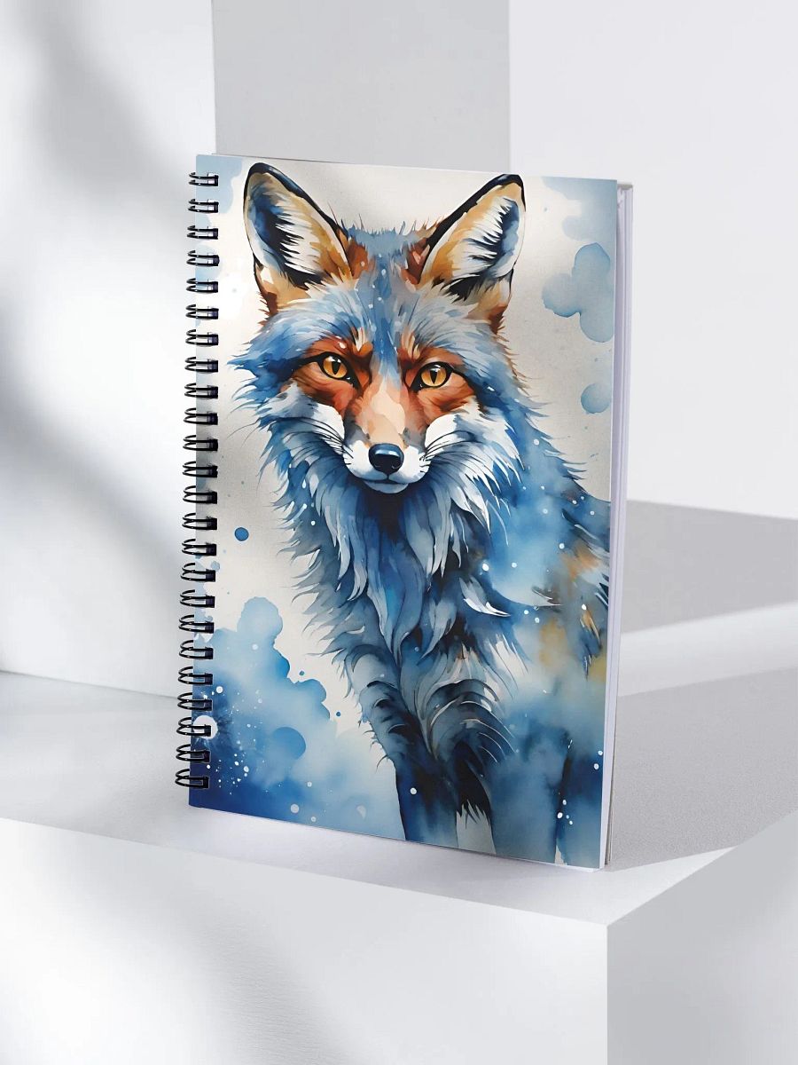 Fox Ethereal Ink Explosion Spiral Notebook product image (4)