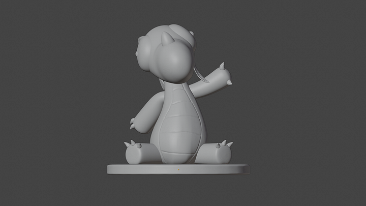 Waving Draco 1.0 3D Print File product image (2)
