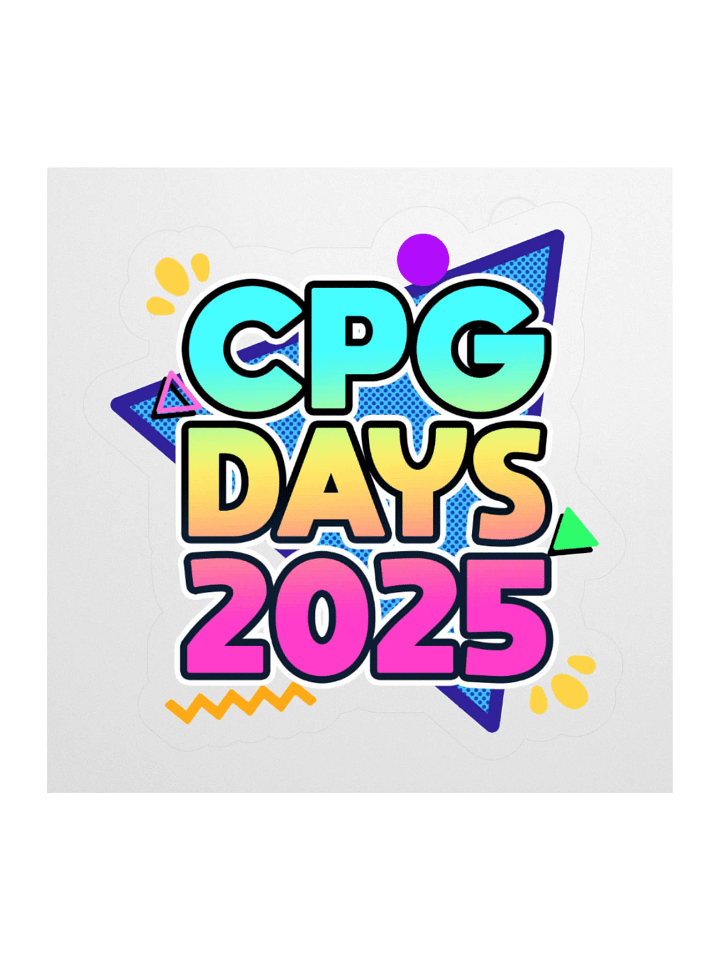 CPG Days 2025 Sticker v2 product image (1)