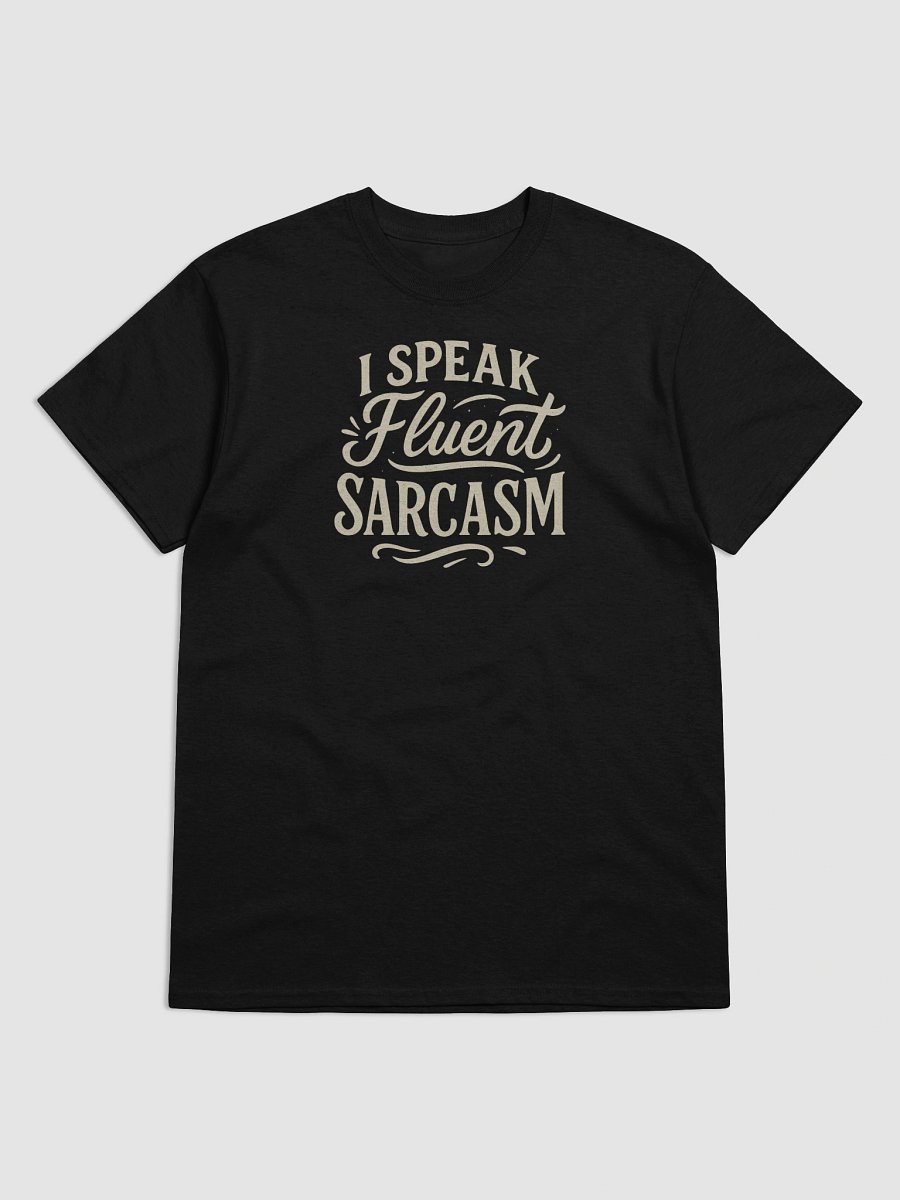 Fluent in Sass – Retro Sarcasm Expert Tee product image (5)