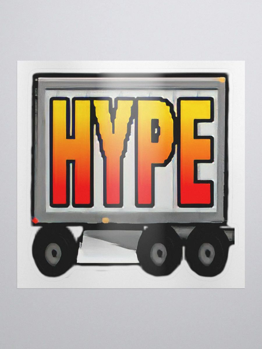 Trailer Hype Sticker product image (1)