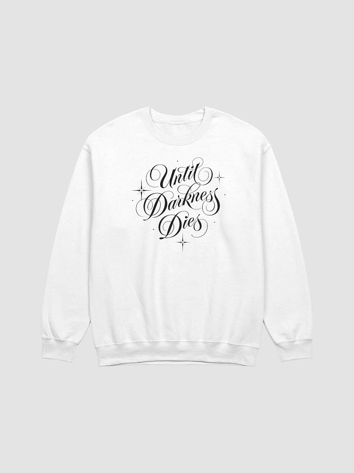 Until Darkness Dies (simple design) Gildan Classic Crewneck Sweatshirt product image (17)