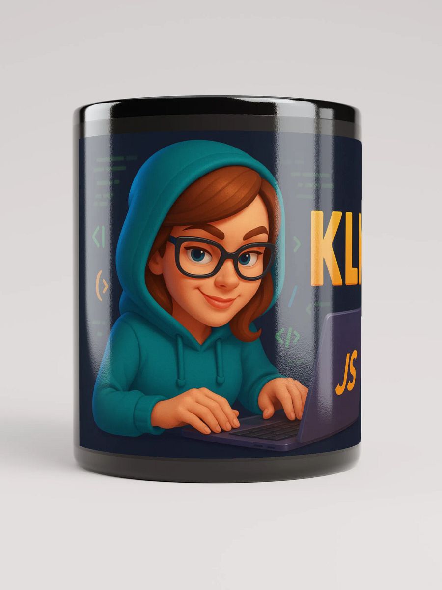 Taza Hacker "KLK" – Edición Programadora JavaScript product image (1)