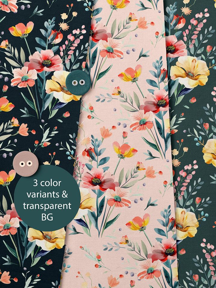 Wildflower - Seamless Pattern product image (2)