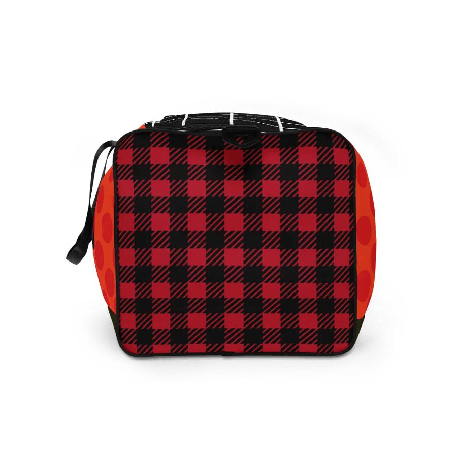 Multi-Pattern Geometric Printed Duffle Bag product image (12)