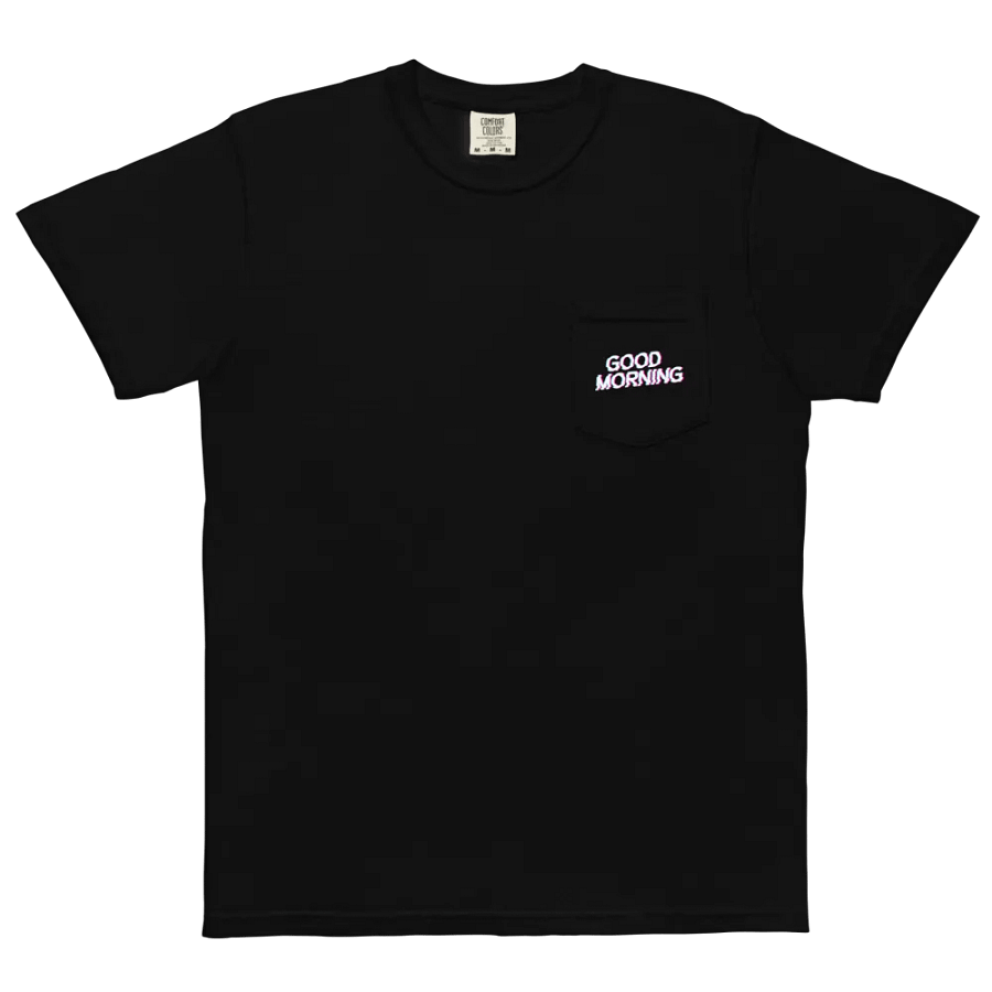 Good Morning Pocket Tee product image (1)