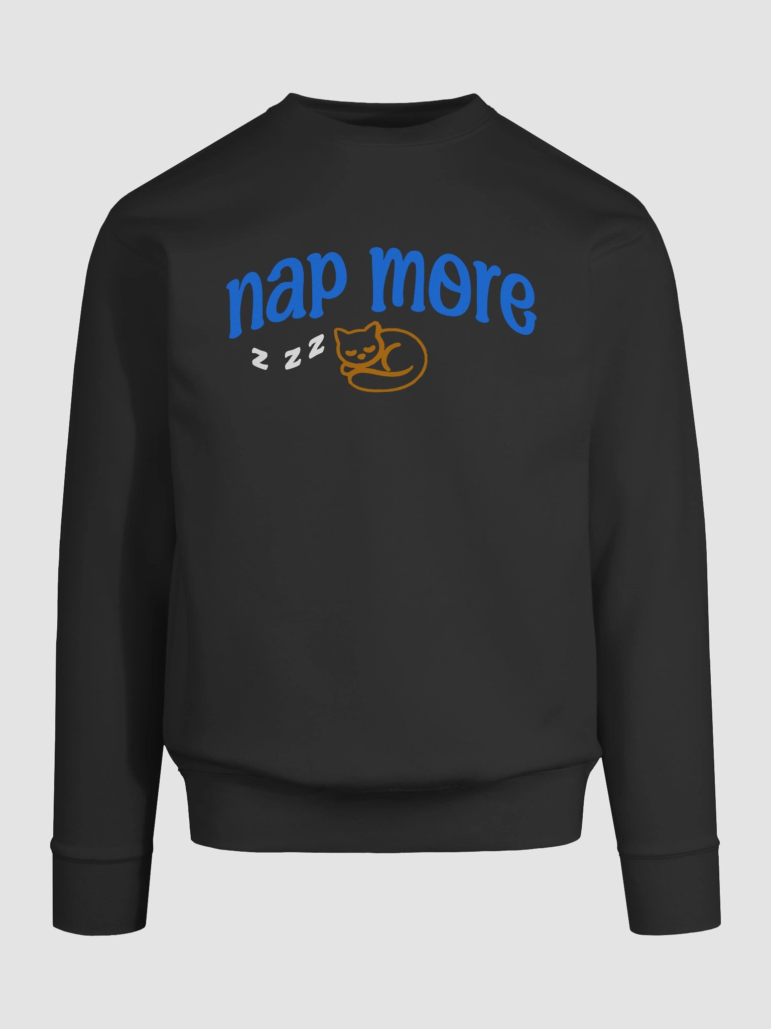 Nap More Cozy Cat Sweatshirt product image (61)