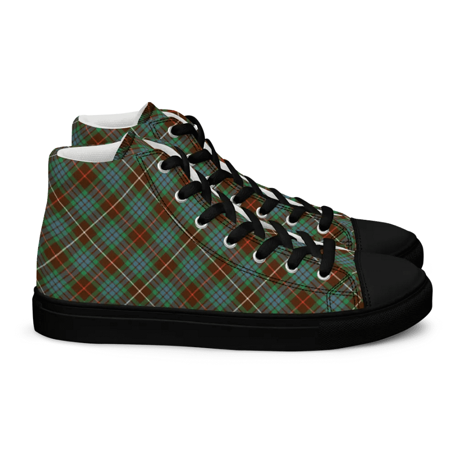 Fraser Hunting Tartan Men's High Top Shoes product image (3)