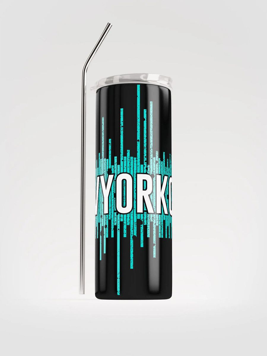 New York City Black Stainless Steel Tumbler product image (2)