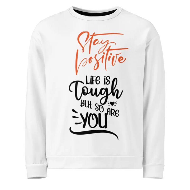 Positive Vibes Recycled Sweatshirt product image (1)