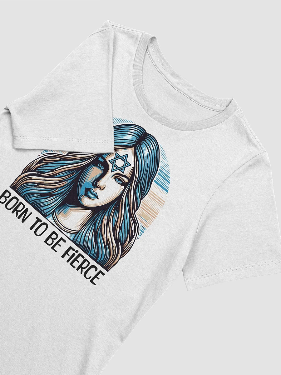 Born to Be Fierce Jewish Woman Tshirt product image (7)