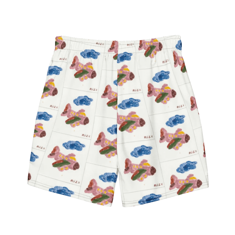Kid Airplane (All-Over Print Swim Trunks) product image (8)