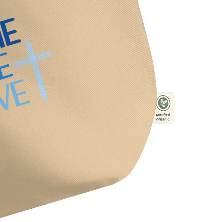 Breathe Believe Receive Econscious Organic Cotton Tote Bag, Inspirational Motivational, Self-Affirmation, Positive Vibes, Gift Idea product image (2)