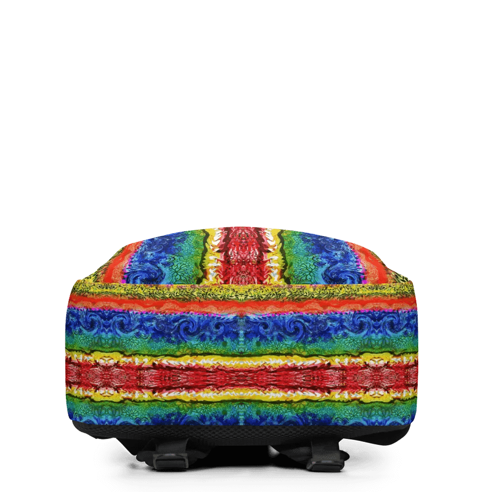 Boho colorful Stripes Backpack product image (8)