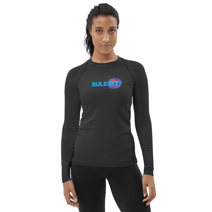 Rule #7 Women's Rash Guard Heat Wave product image (1)