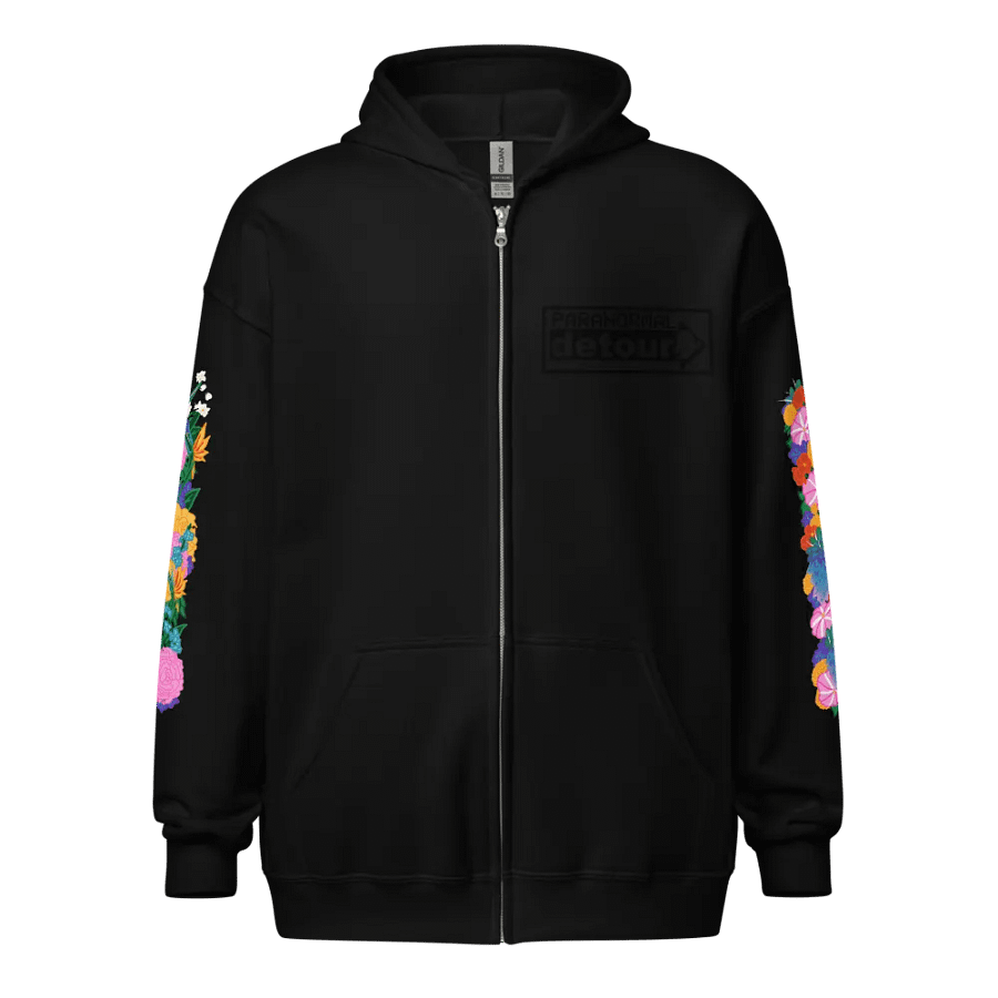 Life and Death Flowers Zip Up product image (1)