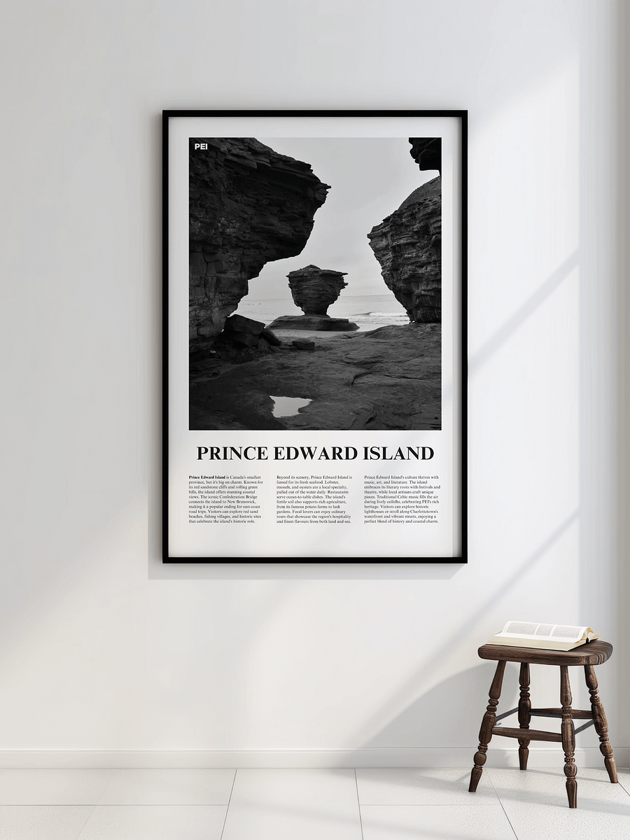 Prince Edward Island 01 Newspaper Poster | Framed product image (7)