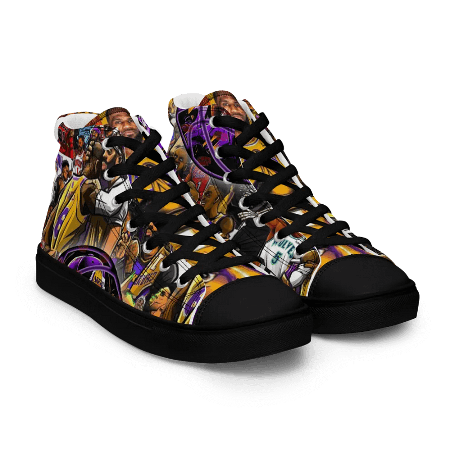 NBA Legends High Top Canvas Shoes product image (11)