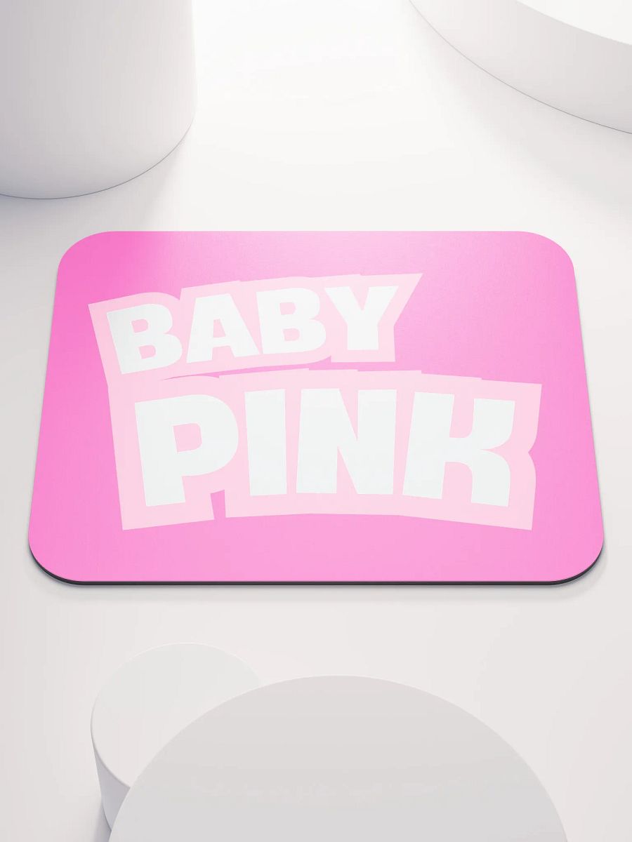 Baby Pink Mouse Pad product image (4)