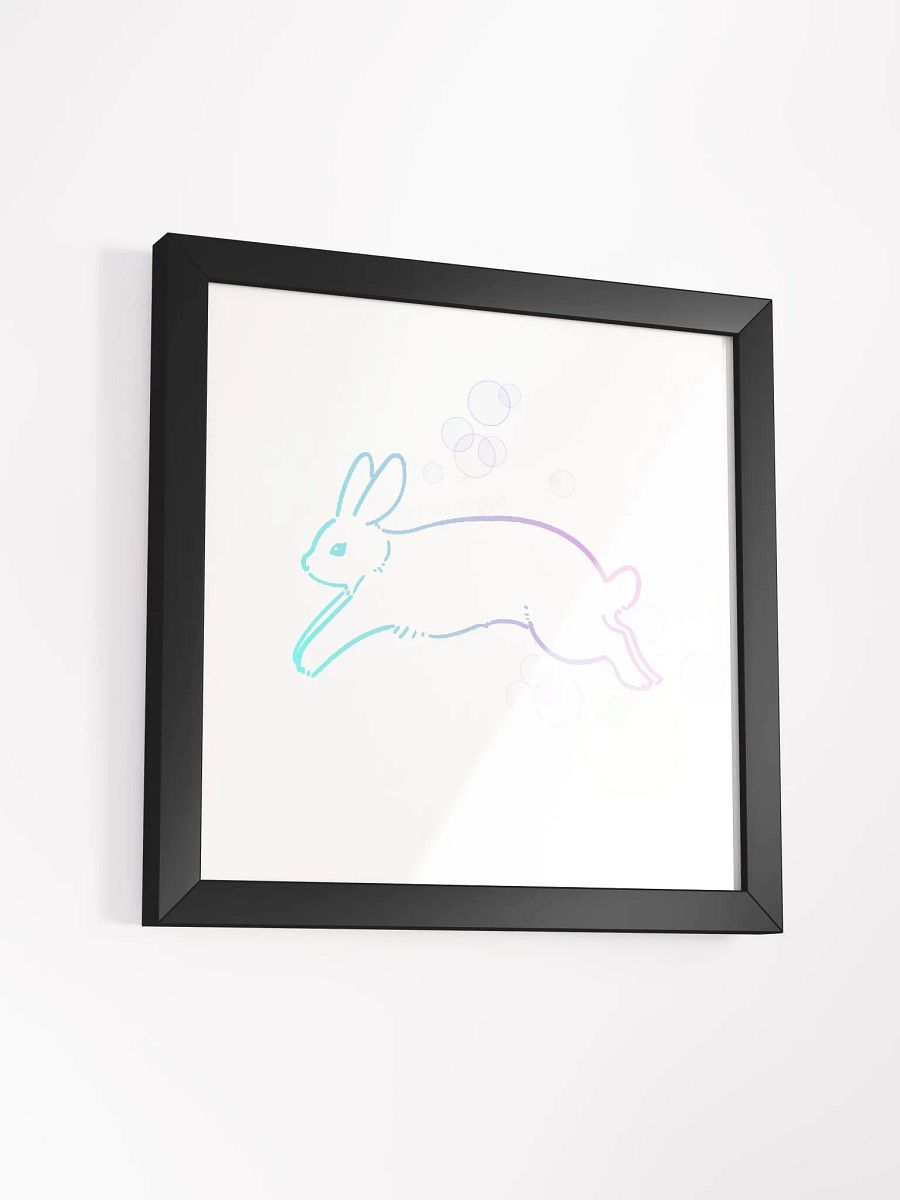 Bubble Bunny Framed Picture product image (3)