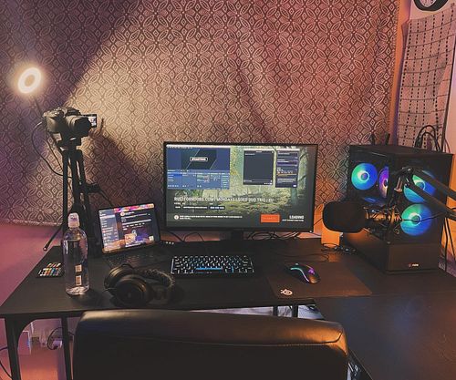 The set up!