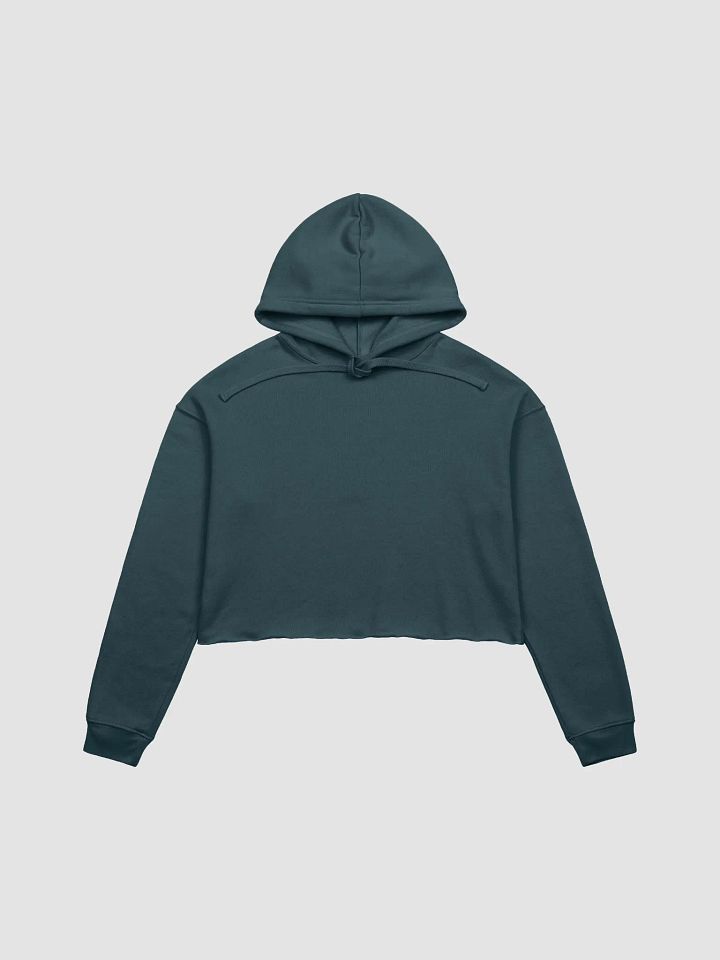 Crop Hoodie Back Logo product image (1)