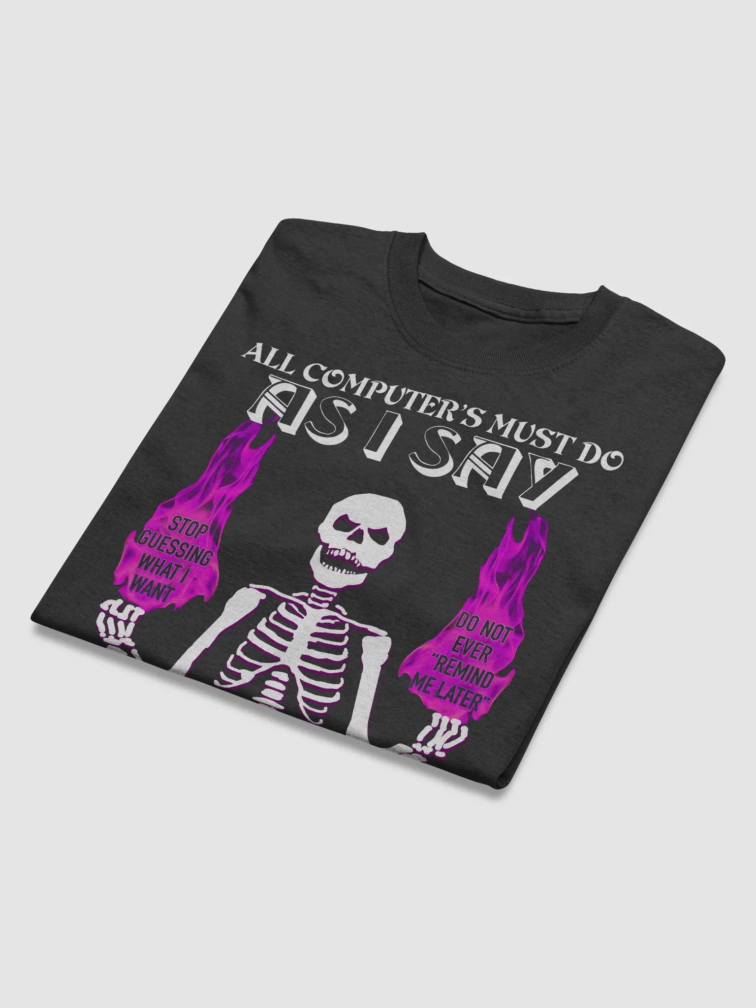 ALL COMPUTER'S MUST DO AS I SAY product image (4)