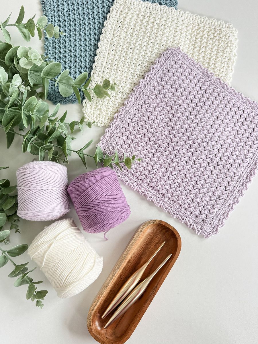 Cottage Cotton Dishcloth Crochet Pattern product image (7)