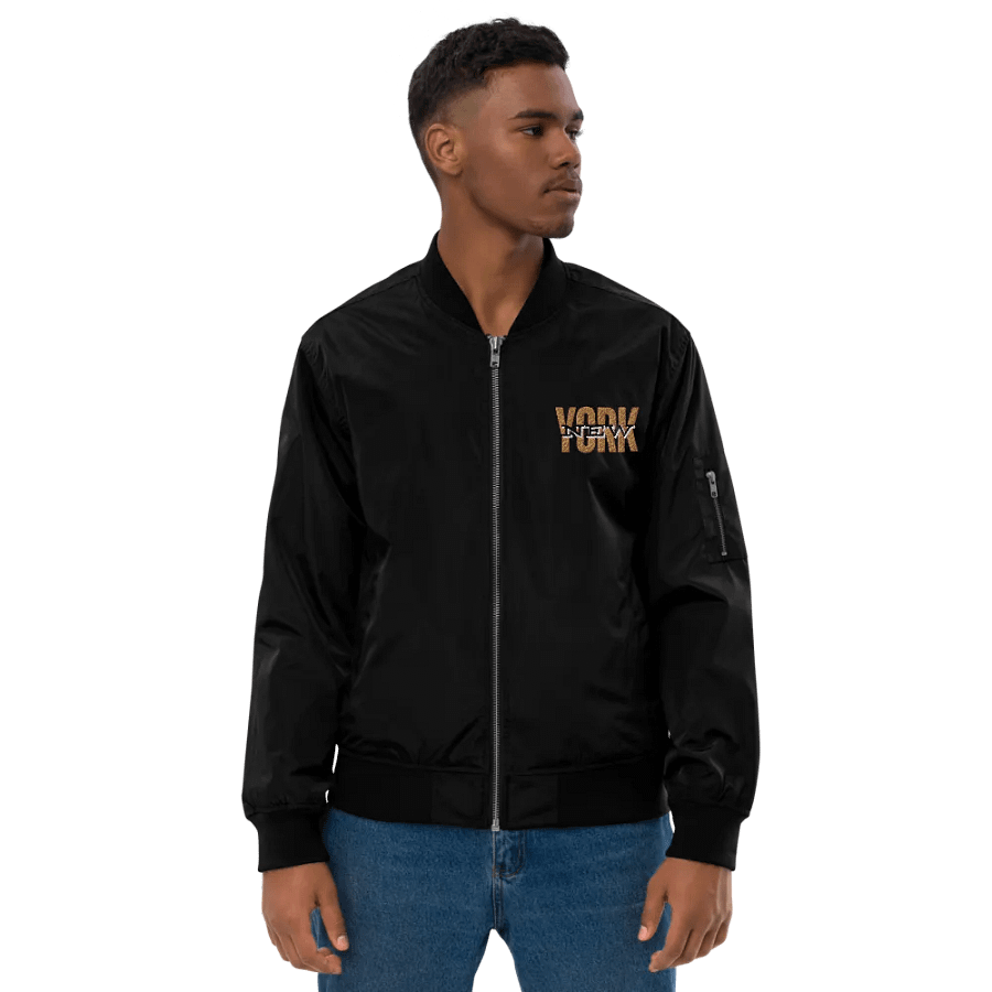 Threadfast Apparel Premium Bomber Jacket - Font Style (11) product image (8)